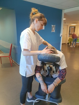 ...à praticienne en massage bien-être